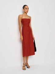 Manon Dress - Sundried Tomato