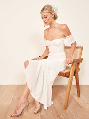 Butterfly Dress - Ivory