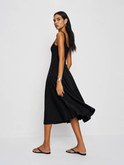 Rou Knit Dress - Black