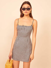 Violaine Linen Dress - April Check