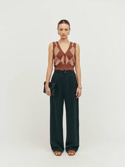 Petites Mason Pant - Black