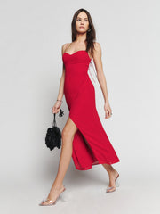 Kourtney Dress - Cherry