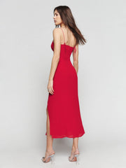 Kourtney Dress - Cherry