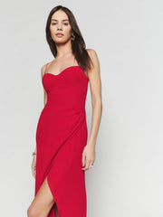 Kourtney Dress - Cherry