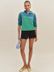 Patagonia W's Lightweight Synchilla Snap-t Pullover - Heartleaf Green