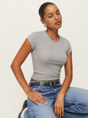 Muse Tee - Heather Grey