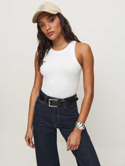 Tasha Tank - White