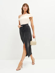 Cello Knit Top - Cream