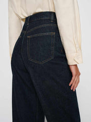 Cary High Rise Slouchy Wide Leg Jeans - Ondine