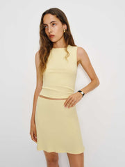 Andres Knit Two Piece - Buttercream