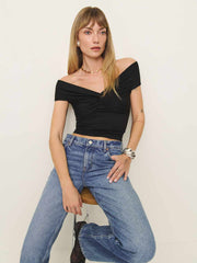 Ezlynn Knit Top - Black