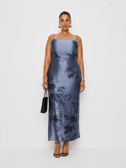 Frankie Silk Dress Es - Trieste Border