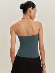Seren Knit Top - Slate