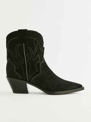Otto Mini Western Boot - Black Black