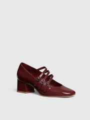 Mimi Buckle Pump - Berry Jam Patent