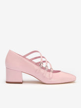 Mimi Buckle Pump - Powder Pink Patent