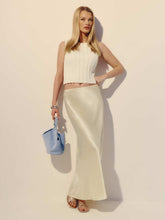 Layla Silk Skirt - Sugar