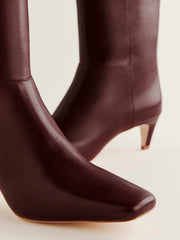 Remy Knee Boot - Ruby Leather