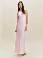 Jeany Silk Dress - Cherry Blossom