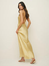Jeany Silk Dress - Sunshine