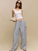 Ethan Linen Pant - Vineyard
