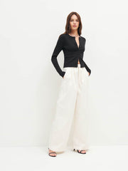 Joanne Cotton Cardigan - Black