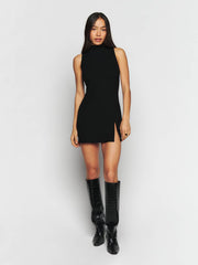 Skylar Knit Dress - Black