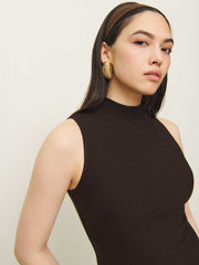 Skylar Knit Dress - Cafe