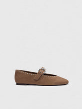 Bethany Ballet Flat - Farro Suede Studs