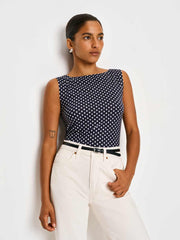 Dusk Knit Top - Dream Dot