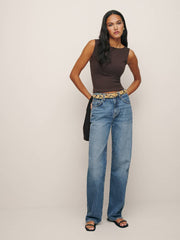 Dusk Knit Top - Mole