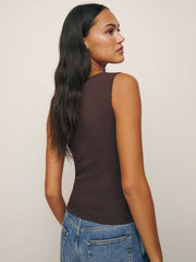 Dusk Knit Top - Mole