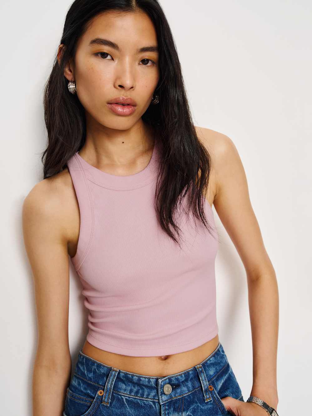 Tasha Cropped Tank - Babygirl
