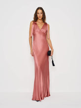 Pernille Silk Dress - Dried Rose