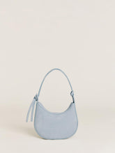 Mini Rosetta Shoulder Bag - Mist Suede