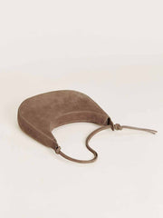 Medium Rosetta Shoulder Bag - Farro Suede