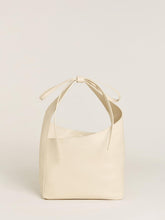 Small Vittoria Tote - Cream Puff Leather