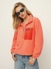 Patagonia W's Microdini Half-zip Pullover - Coho Coral