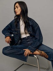Brooks Oversized Denim Jacket - Mille
