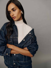 Brooks Oversized Denim Jacket - Mille
