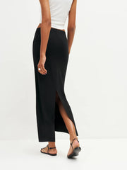 Maria Knit Skirt - Black