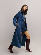 Hayes Denim Trench Coat - Estes