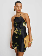 Jennis Silk Dress - Mood For Love