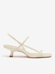 Serenity Bare Sandal - Almond Leather
