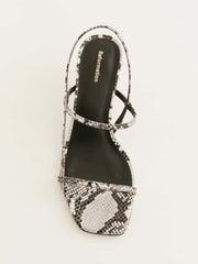 Serenity Bare Sandal - Roccia Snake