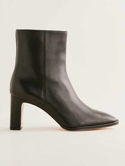 Gillian Ankle Boot - Black Leather