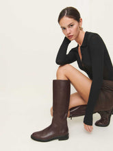 Nancy Knee Boot - Espresso Leather