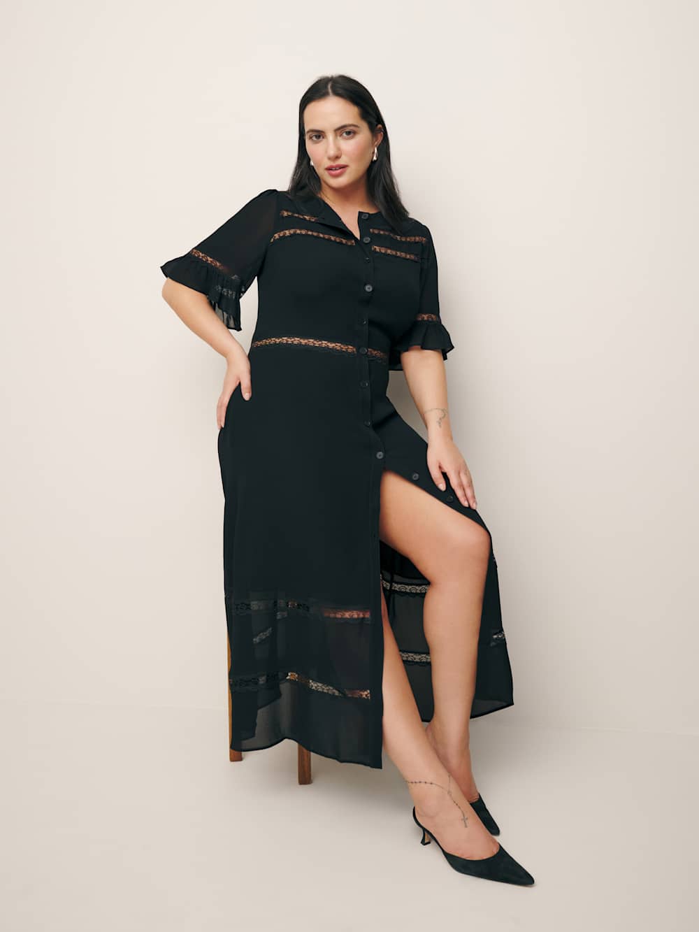 Woodson Dress Es - Black
