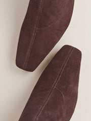 Raven Knee Boot - Espresso Stretch Suede