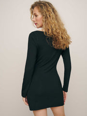 Jaelynn Knit Dress - Black